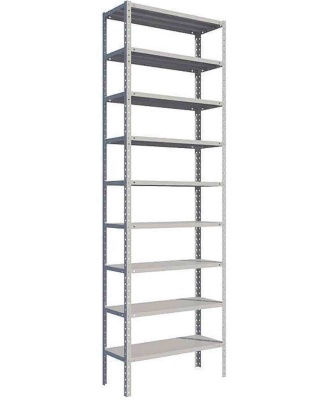 Стеллаж MS STRONG 3100x1200x500 (9 полок) в Сочи - купить недорого. Смотреть каталог