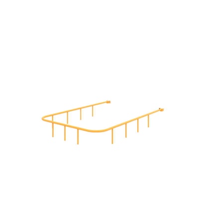 Купить Платформенная тележка с бортиком 150 мм. ТПБ 10 (800х1800). Комплект платформенных колес Ø200 мм серая резина (г/п 550кг) в Сочи. В наличии и под заказ в каталоге
